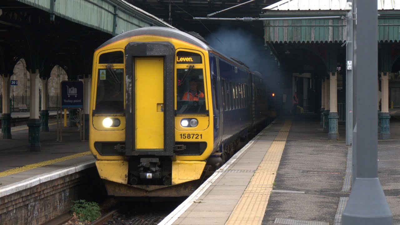 Trains at Edinburgh Waverley | 13/10/2025