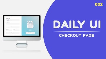 Daily UI Design Challenge 02 - Checkout Page