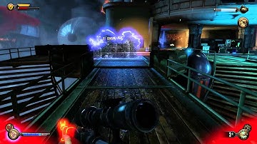 BIoShock Infinite final battle on hard ultra settings!!!