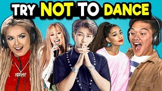 Teens React To Try Not To Dance Challenge