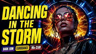 DANCING IN THE STORM | Dark EBM Eurodance Music Video | Thunder Bass Hits Hard