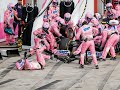 F1 drivers hit pit crew  onboard  best of pitstop fails