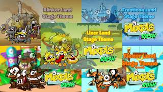 Mixels Rush - Series 2 & 5: 5 Tracks mashup. #mixels #mashup