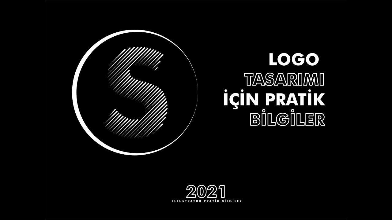 Illustrator de çizgisel Logo Çizimi (Ders içeriklidir)