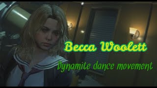 Dynamite dance movement Becca Woolett ( DANCE MOCKERY RESIDENT EVIL RESISTANCE )