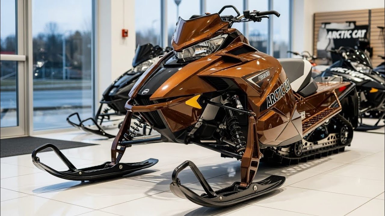 First Rider Forward Snowmobile Next-Level Snow Riding! 2027 Arctic Cat Snowmobile Explained - YouTube