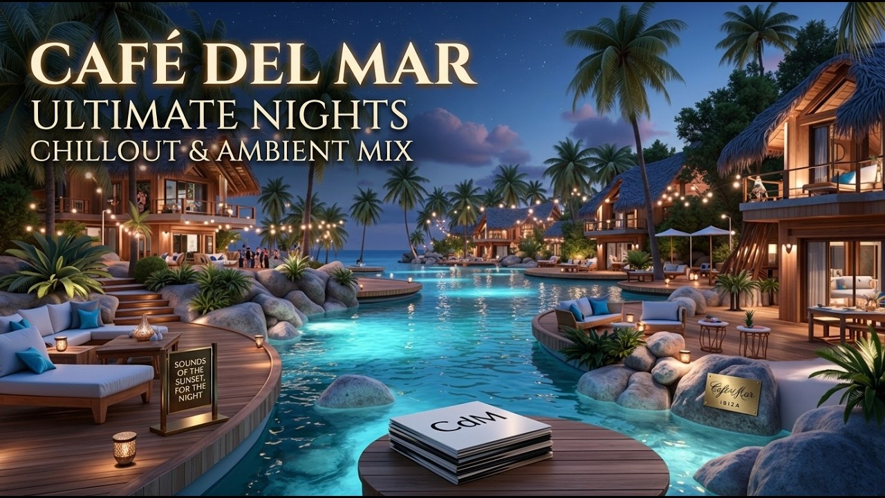 Café del Mar Ibiza | Музыка чилаут для расслабления 🏝️