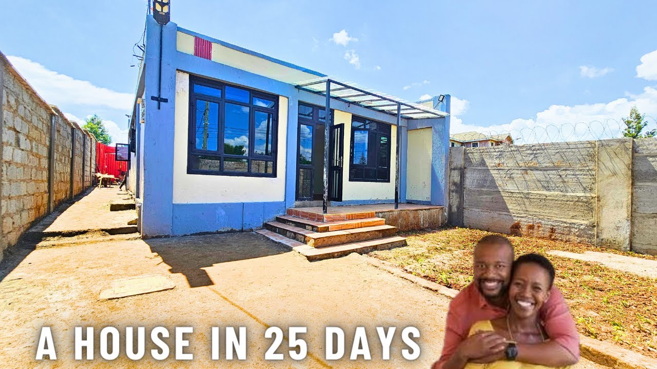 Couple Built A Stunning Precast Bungalow In Only 25 days / Cost 1,900,000 ($11k) Full Unit 3 bedroom