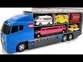 トミカ☆トミカのミニカーを開封しチェックしてコンボイへ収納しますよ☆