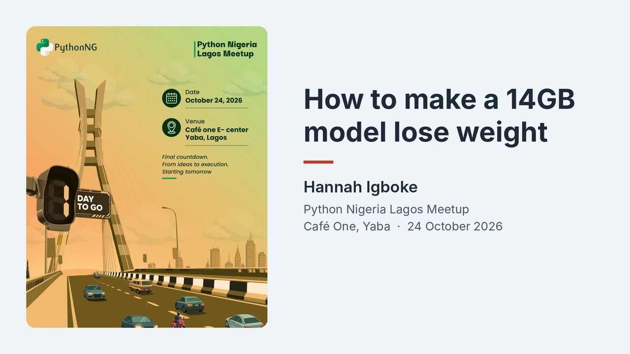 How to Make a 14GB AI Model Lose Weight: Quantization, Pruning ...