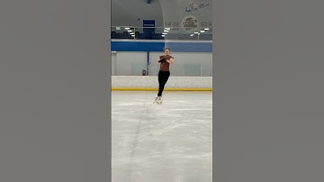 double axel half loop triple sal!! #shorts