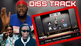 2 Ghunz Diss Prince Swanny & Byron Messia Destruction (Visualizer) 𝐑𝐄𝐀𝐂𝐓𝐈𝐎𝐍