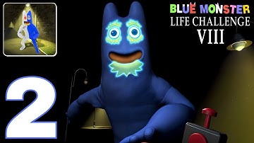 Blue Monster Life Challenge 8 - Gameplay Walkthrough Part 2 - Chapter 1 (Android, iOS)