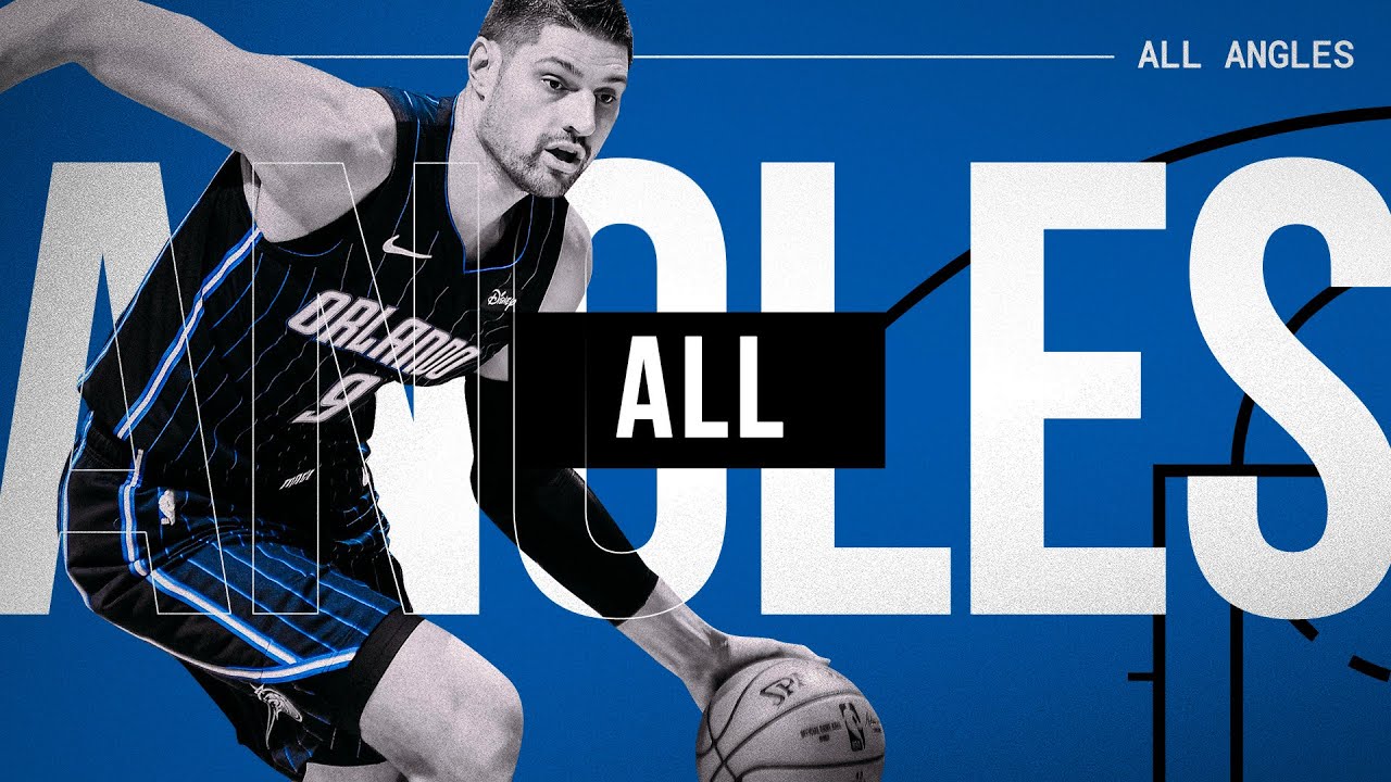 Nikola Vucevic MONSTER DUNK | Jazz vs Magic | All Angles