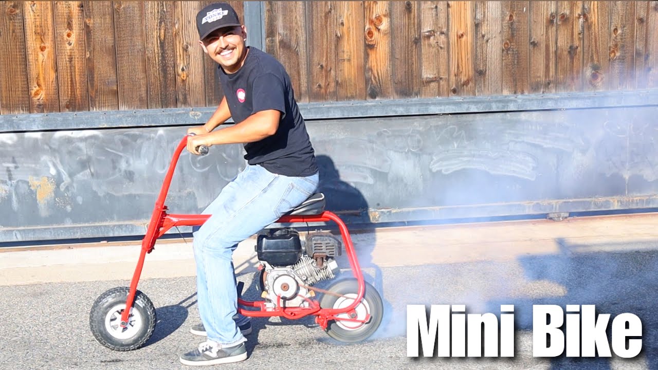 Fresh Paint on our Mini Bike YouTube
