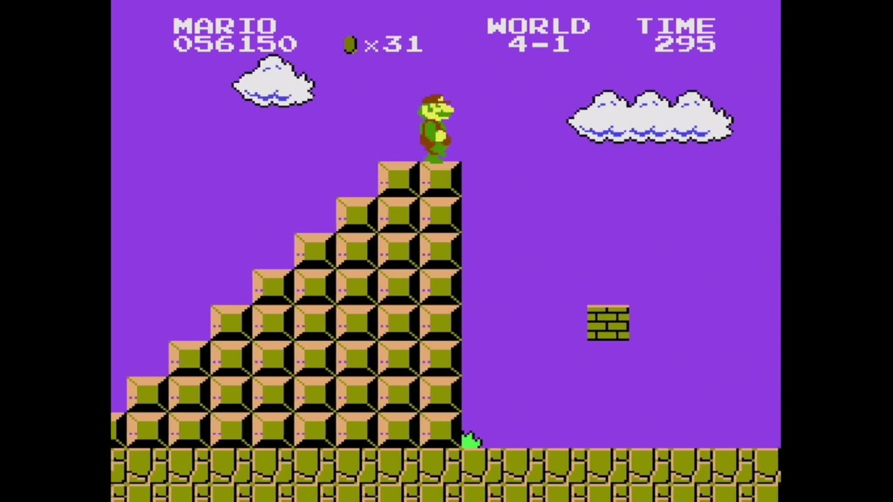 Super Mario Brothers (198X) Sharp X68000 - YouTube
