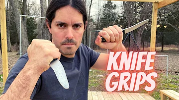 KNIFE GRIPS for Self Defense | ARNIS ESKRIMA KALI