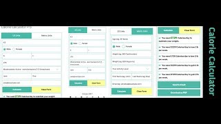 Calorie Calculator Installation and Setup screenshot 1