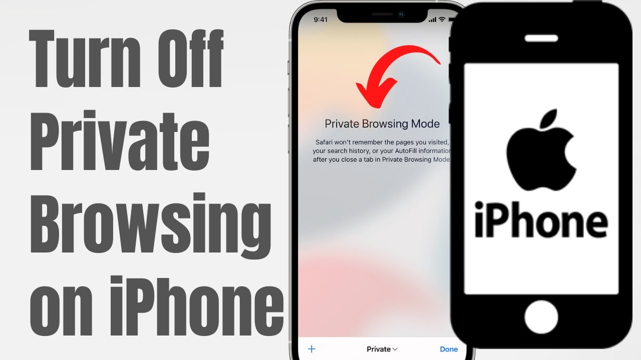 How to Turn Off Safari Private Browsing on iPhone (2022) - YouTube