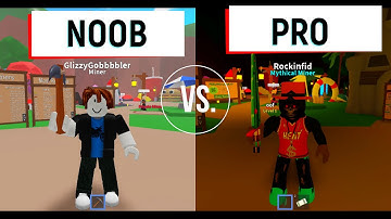 NOOB vs. PRO in mining simulator(Roblox)