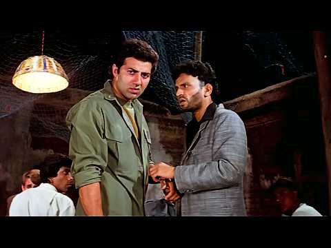 इन्हीं कुत्तों ने तेरे भाई को मारा था, जाकर चीर दे सालों को | SUNNY DEOL | GHAYAL Action Scene