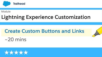 Create Custom Buttons and Links | Lightning Experience Customization | Salesforce Trailhead