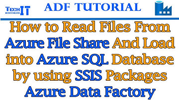 Read Files from Azure File Share & Load into Azure SQL DB by using SSIS Packages with SSIS-IR- ADF