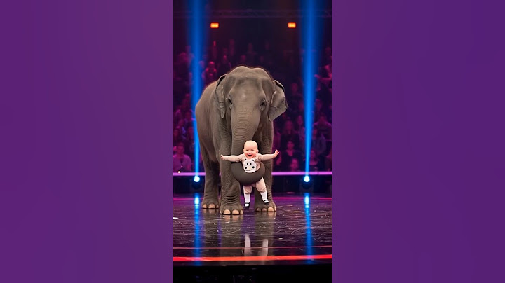 Bebê espetacular e seu elefante fantástico (Spectacular Baby and Her Fantastic Elephant) #baby #cute