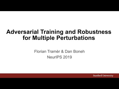 Adversarial Training and Robustness for Multiple Perturbations