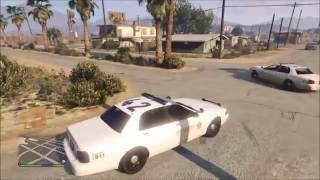 GTA 5 NPC Police Chase 6