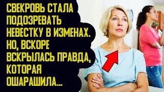 Свекровь стала подозревать невестку в изменах  Но вскрылась правда... Жизненные истории любви