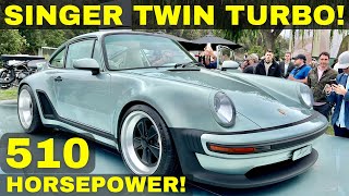 $1 MILLION Twin Turbo SINGER Vehicle Design Turbo Study - AIR COOLED SINGER Porsche 911 Reimagined