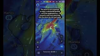 Tropical Storm Fengshen Oct 18, 2025