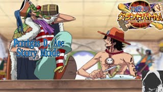 Portgas D. Ace | Story Mode | One Piece Grand Battle 3 12 (PS2)