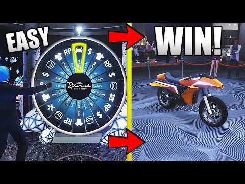How to Easily win the Lucky Wheel Podium Car in GTA Online (So Easy)