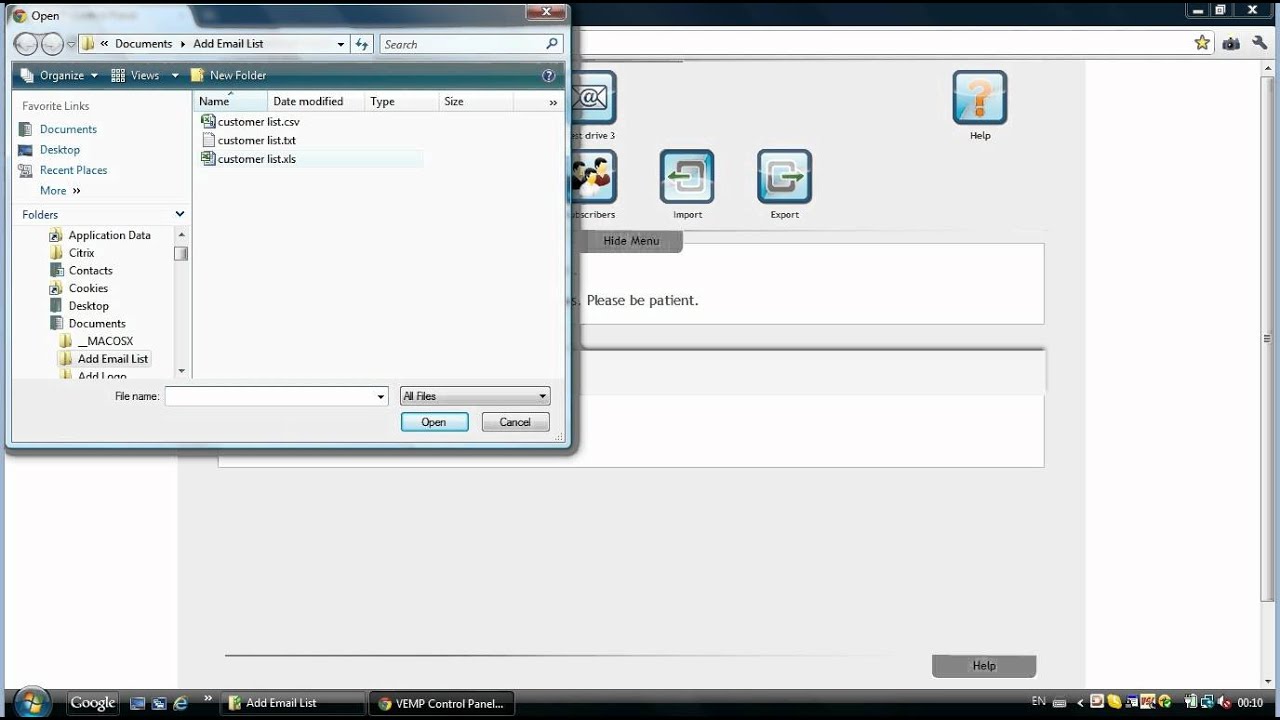 Email Marketing Lists Management