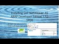 Installing SAP ABAP Developer Service 7.52 on Suse Linux in Microsoft Hyper-V Virtual Machine