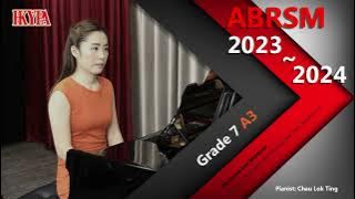 【HKYPA】ABRSM Piano2023 - 2024｜Grade 7 A3｜Tempo di minuetto by Marianne von Martínez｜Chau Lok Ting