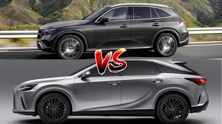 2023 Mercedes Benz GLC vs 2023 Lexus RX - Visual Comparison, Interior & Exterior Features