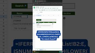 Google Sheets Hack: Create a Dynamic Search Box in Minutes!