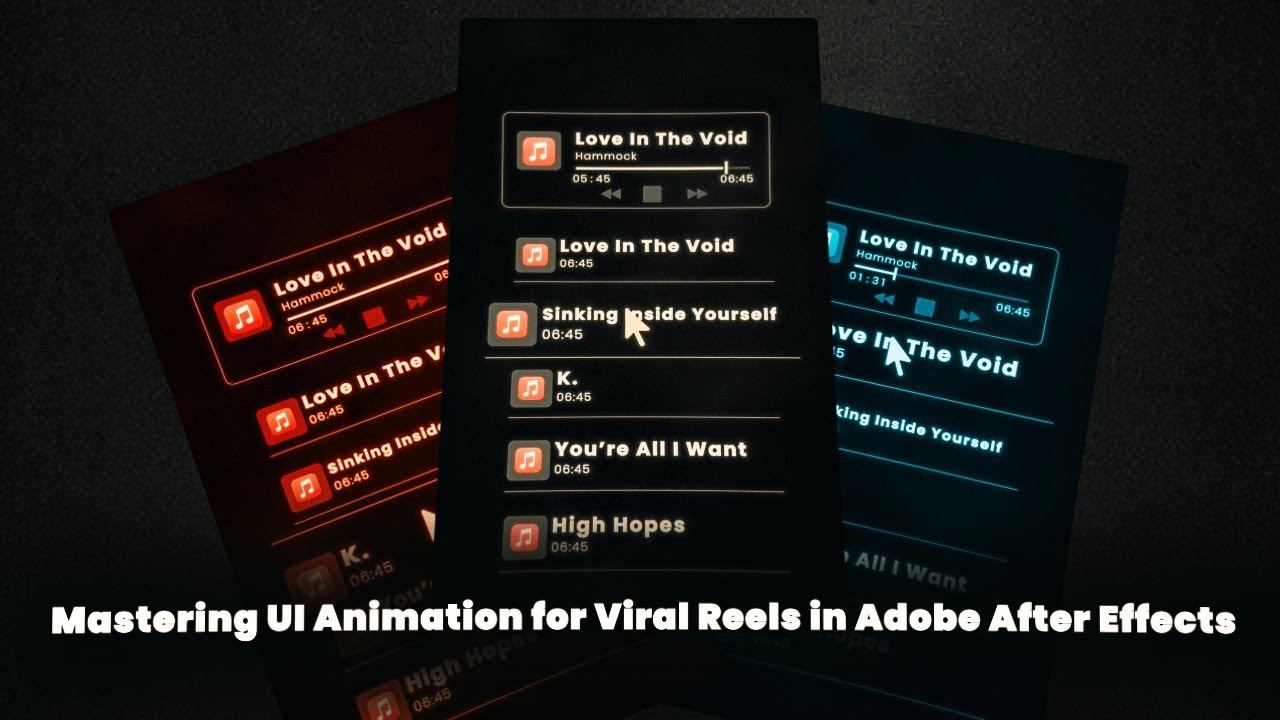 "Mastering UI Animation for Viral Reels in Adobe After Effects - YouTube