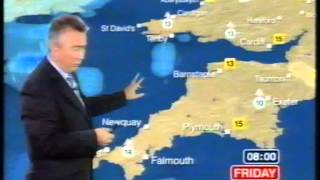 BBC Weather 30th July 2009: Thunderstorms and hail
