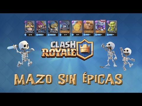 Mazo equilibrado para principiantes  ¡¡¡ SIN ÉPICAS !!! | Clash Royale