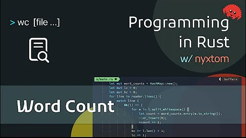 Rust Programming Exercises:  Word Count