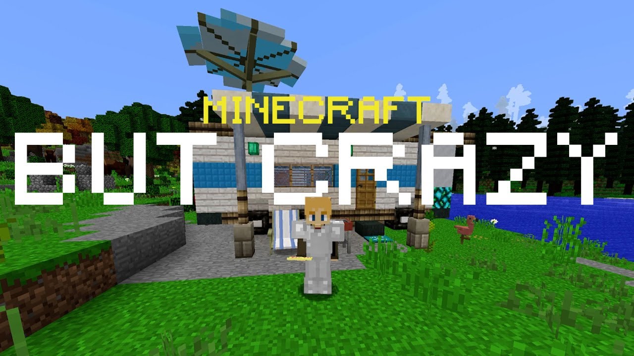 Surviving as a HIPPIE in MINECRAFT.