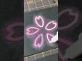 光る桜の描き方#shorts