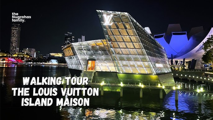 LOUIS VUITTON CRUISE 2023  4K Luxury Boutique Tour Island Maison Marina Bay  Sands Singapore 