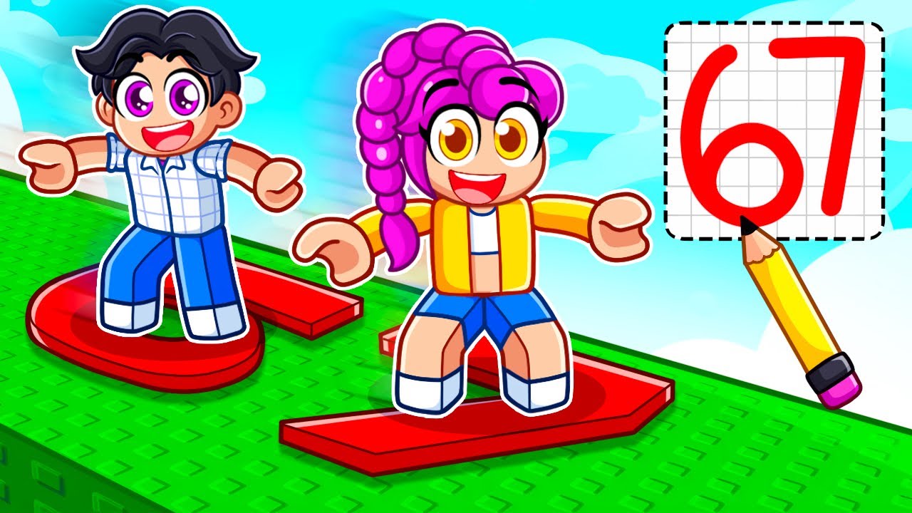 Kpop Demon Hunters DRAW A SLED to Slide Down a Hill..