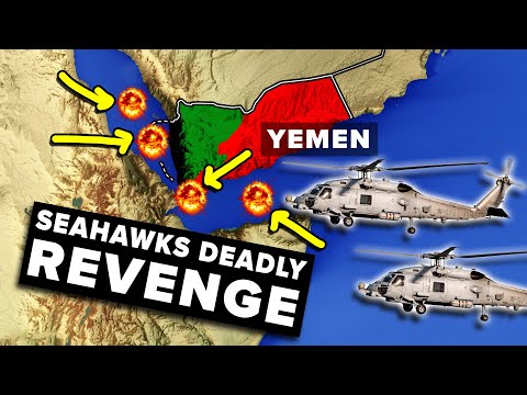 How U.S. Navy SEAHAWK Helicopters DESTROYED Houthis Pirates