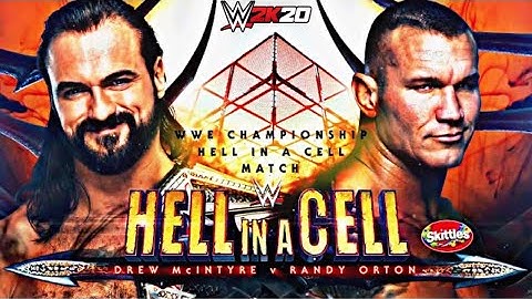 WWE 2K20: Drew McIntyre (c) vs. Randy Orton | WWE Championship Hell In a Cell | Hell In A Cell 2020